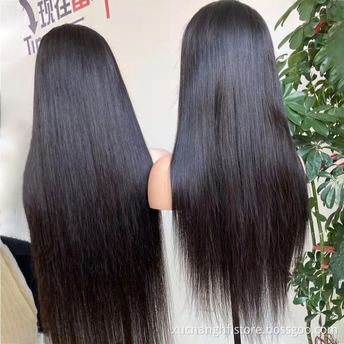 Brazilian Hair 13X6 Lace Frontal Wig For Black Women,Hd Transparent Lace Front Human Hair Wigs,13x4 virgin 360 Lace Frontal Wig